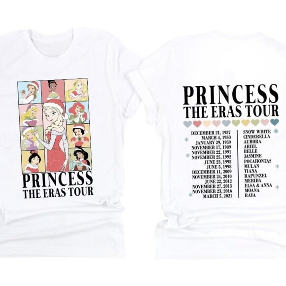 Princess The Eras Tour 2024 Character Movie Pop Culture Fan Graphic T-Shirt 159 - Picture 1 of 6